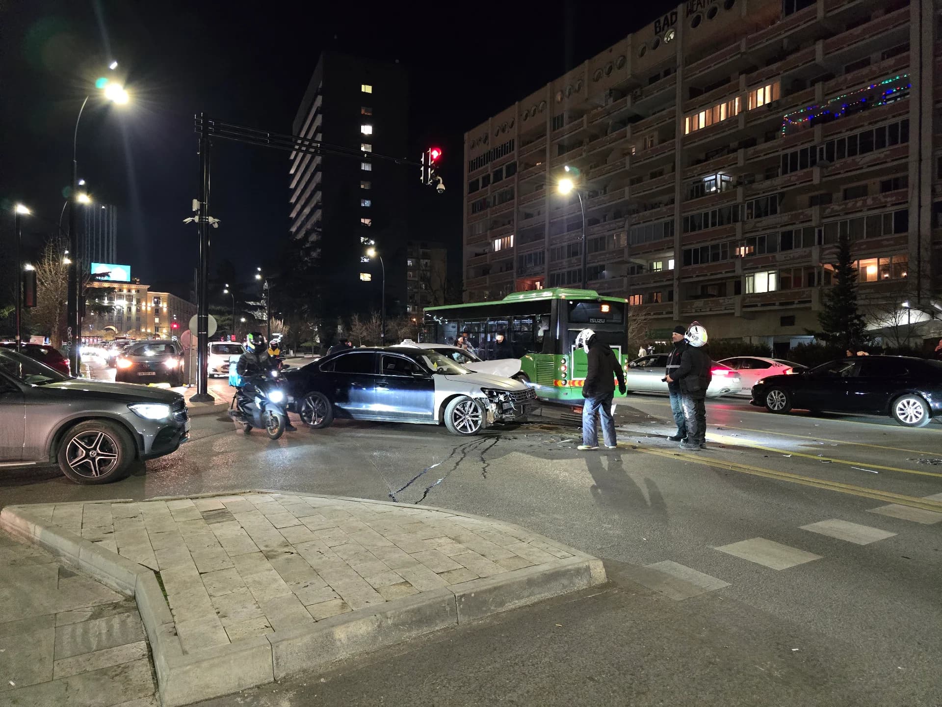 ავარია ჭავჭავაძეზე